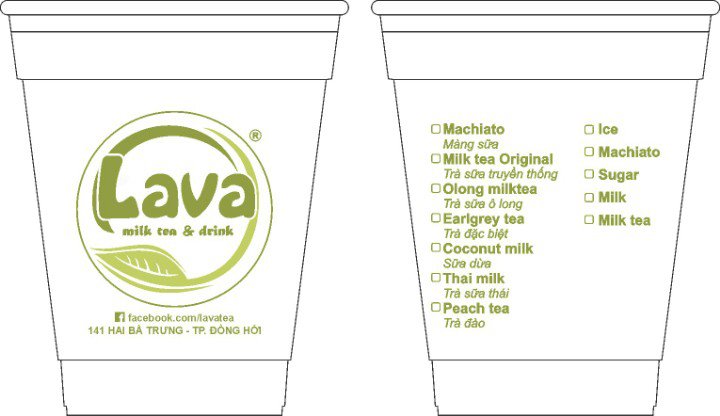 99+ Mẫu logo đẹp để in lên ly cho quán cà phê – trà sữa (thiết kế miễn phí)