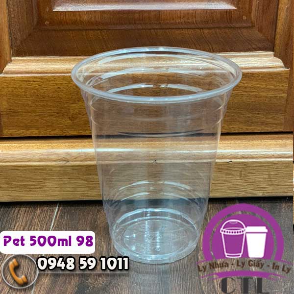 Ly Pet 16oz 500ml - 98 loại dày (1.000 cái / thùng)