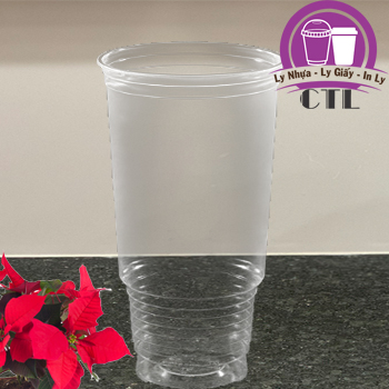 Ly PP 106 trơn 1000ml (1 Lít) loại dày (500 cái / thùng)