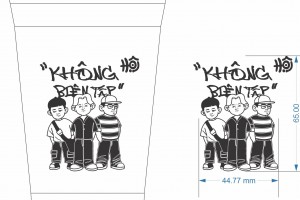 99+ Mẫu logo đẹp để in lên ly cho quán cà phê – trà sữa (thiết kế miễn phí)