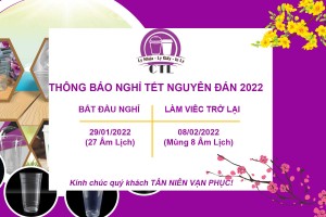 Thông báo lịch nghỉ tết Nguyên Đán 2022